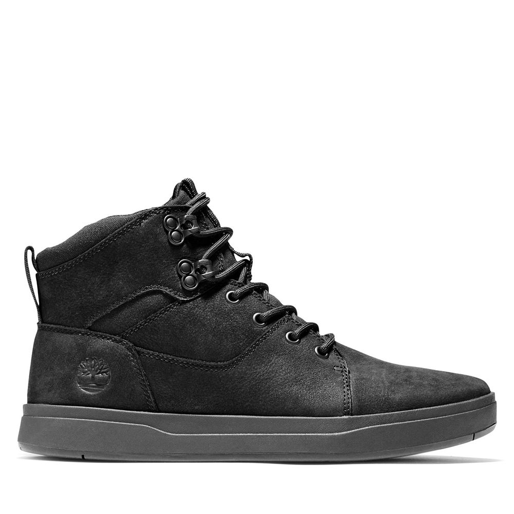 Timberland Chukka Μποτακια Ανδρικα Μαυρα - Davis Square - Greece 1756803-TA